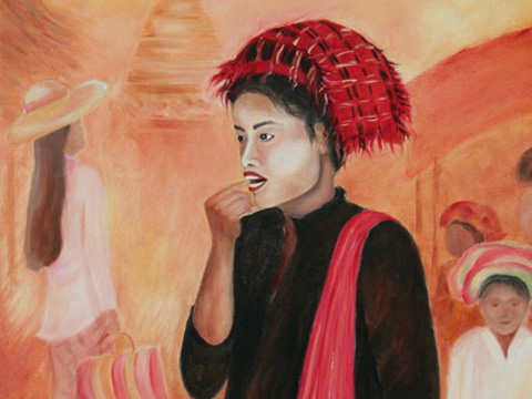 Frau Myanmar