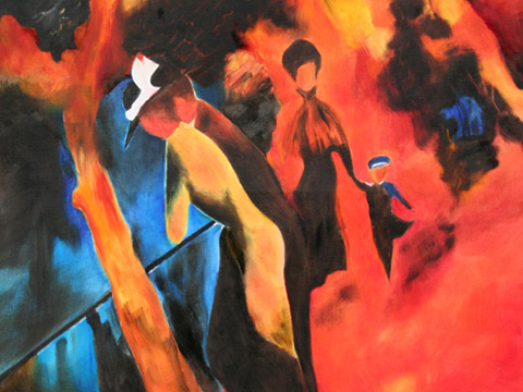 August Macke: Sonniger Weg